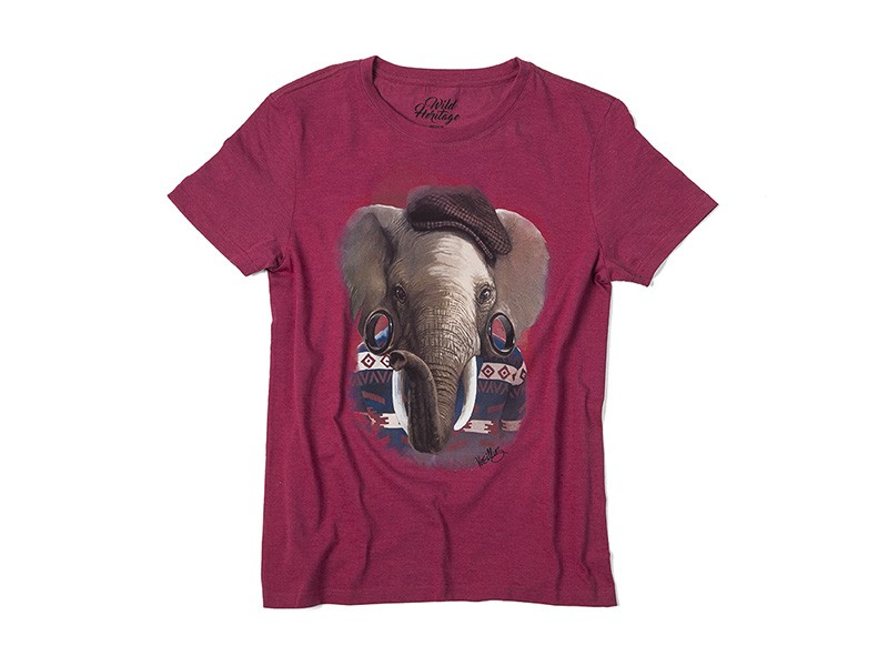 Elephant T-Shirt Mens Elephant T-Shirt Mens